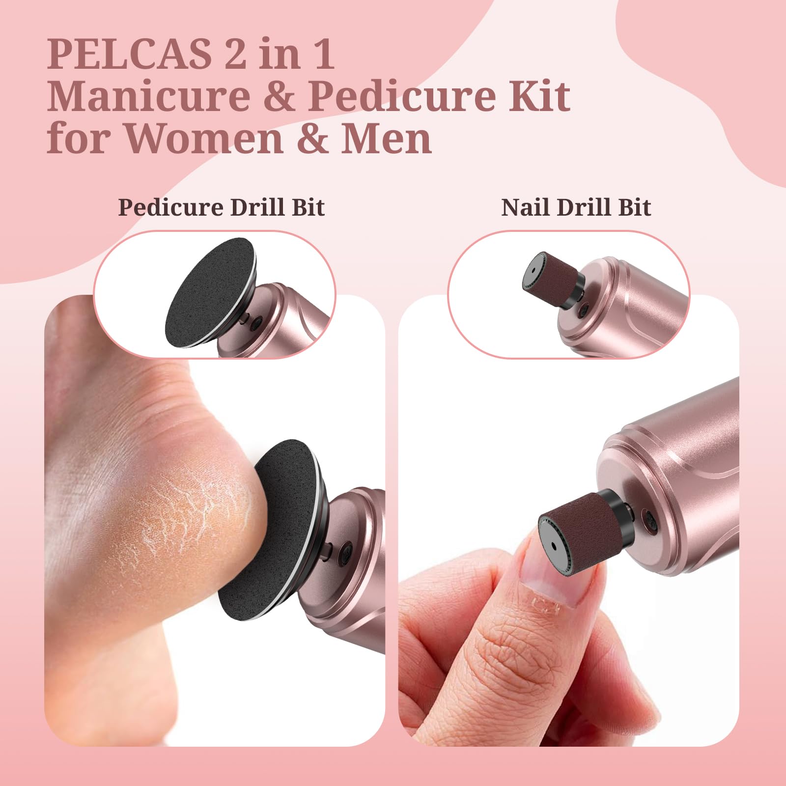 Pelcas design ergonomique en forme de pistolet pour prise en main confortable