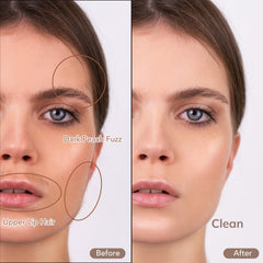 Pelcas: lames en acier inoxydable durables pour dermaplanage du visage.