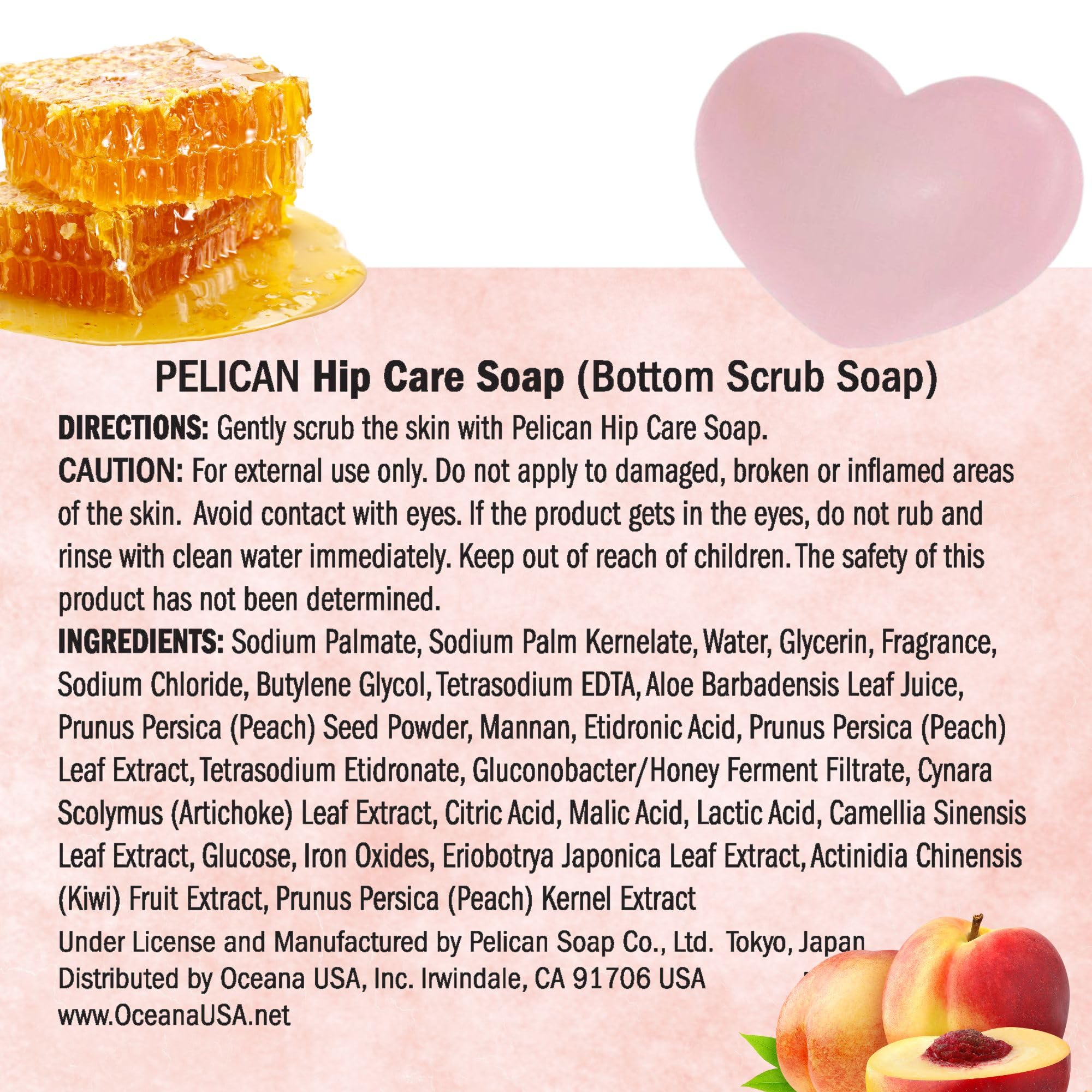 Pelican Soap bar taches sombres : peut aider a un teint plus uniforme
