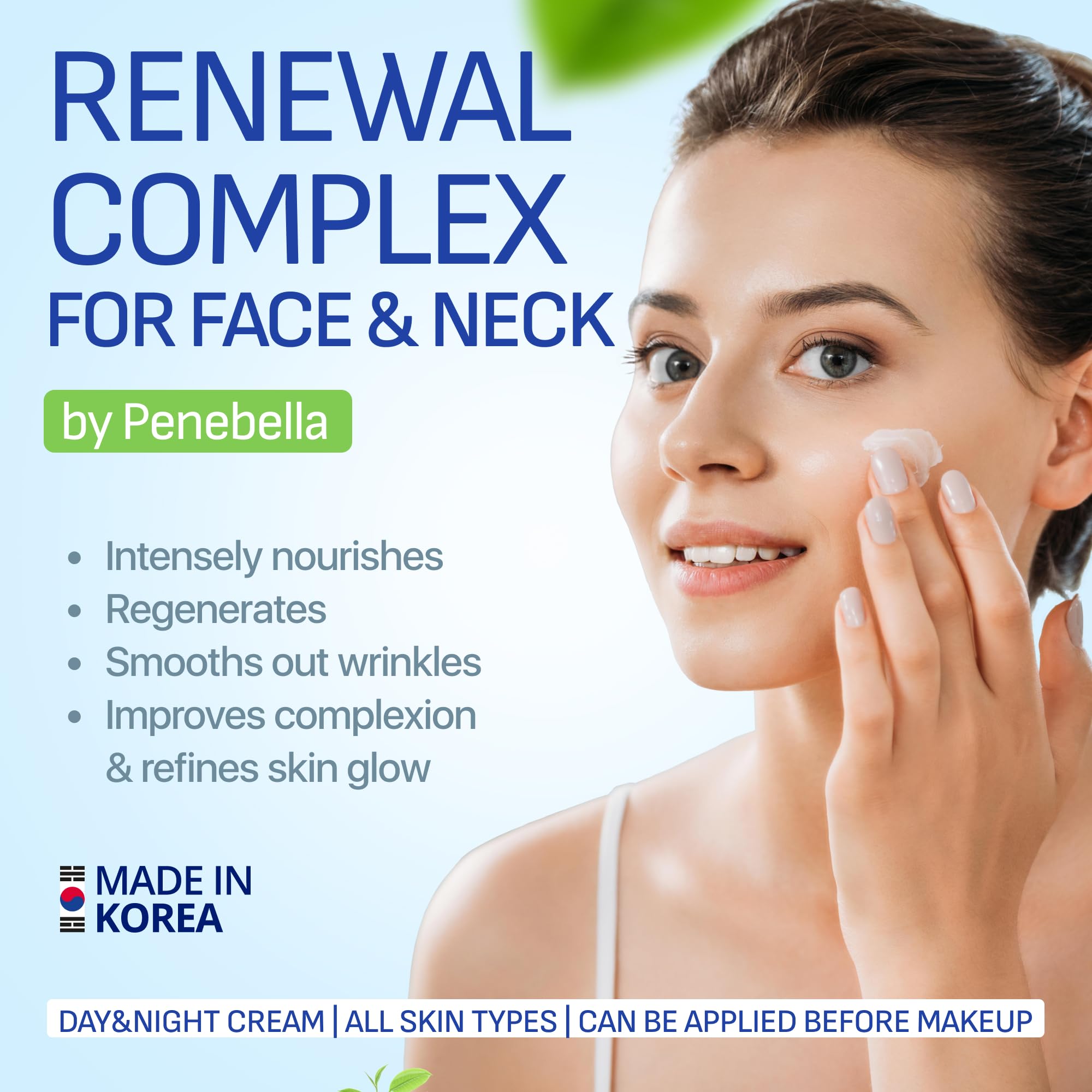 Crème Penebella cou tonification – contour plus ferme au quotidien