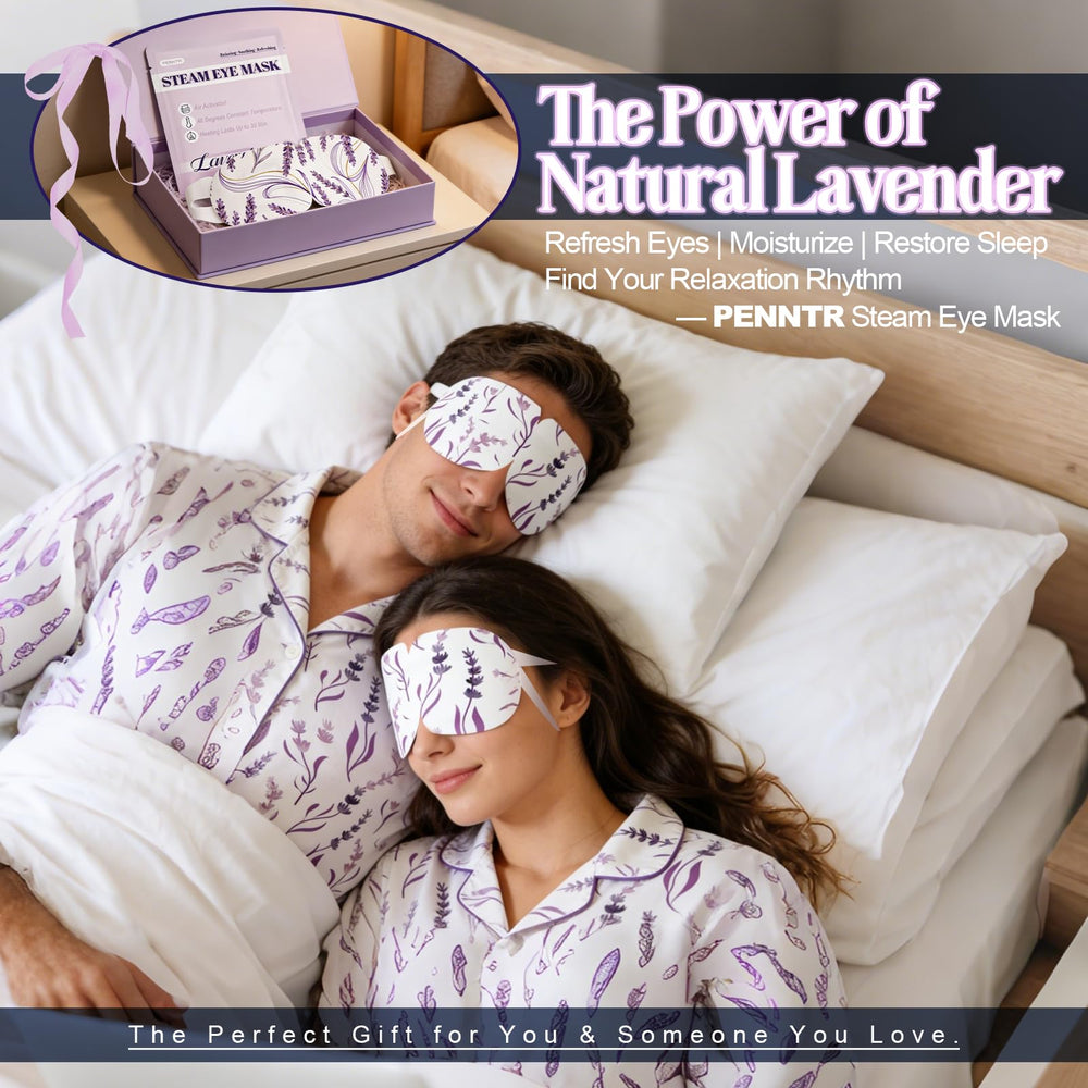 PENNTR Masque yeux 18 pièces pratique pour cadeaux et soins.