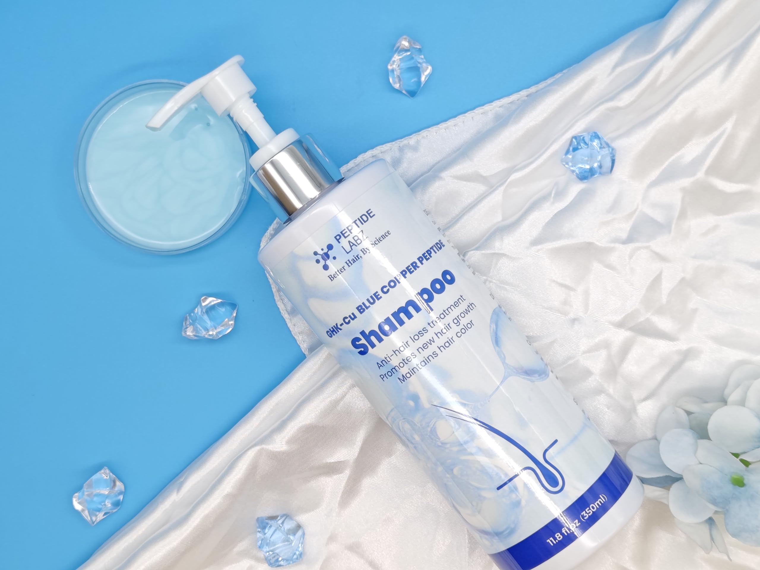 PeptideLabz Shampoing Cuivre — cheveux plus résistants et moins cassants