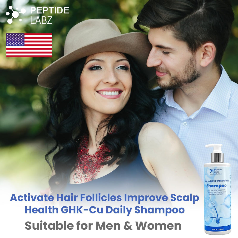 PeptideLabz Shampoing Cuivre — mousse légère et sensation de fraîcheur