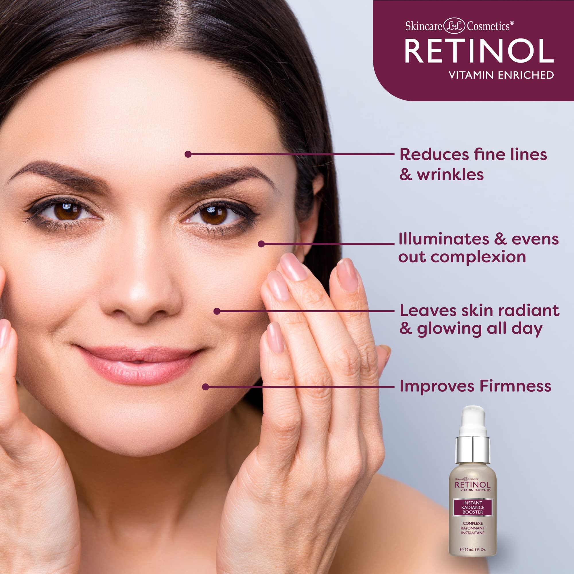 Peptides améliorant fermeté et ton du visage