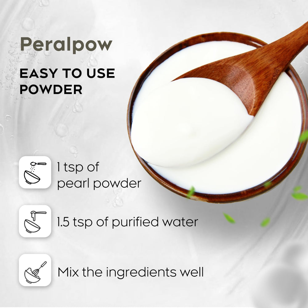 Masque nocturne DIY avec Peralpow pour douceur nocturne.