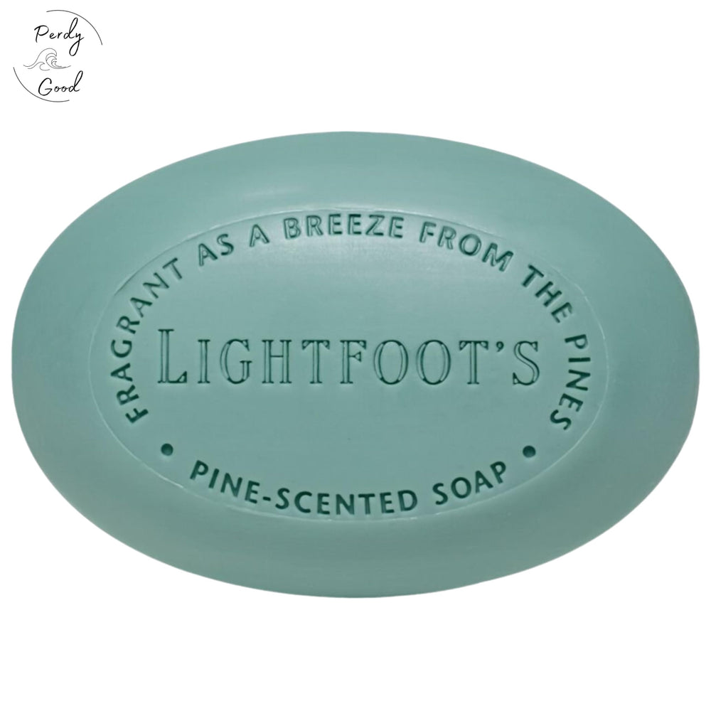 Savon naturel Lightfoot Pine: rituel quotidien facile et agréable.