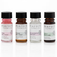 Kit Perfect Formula kit essentiel ongles rose kératine, renforce les ongles fragiles.