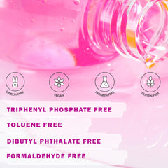 Vernis clair brillant Perfect Formula offre une finition lisse et durable.