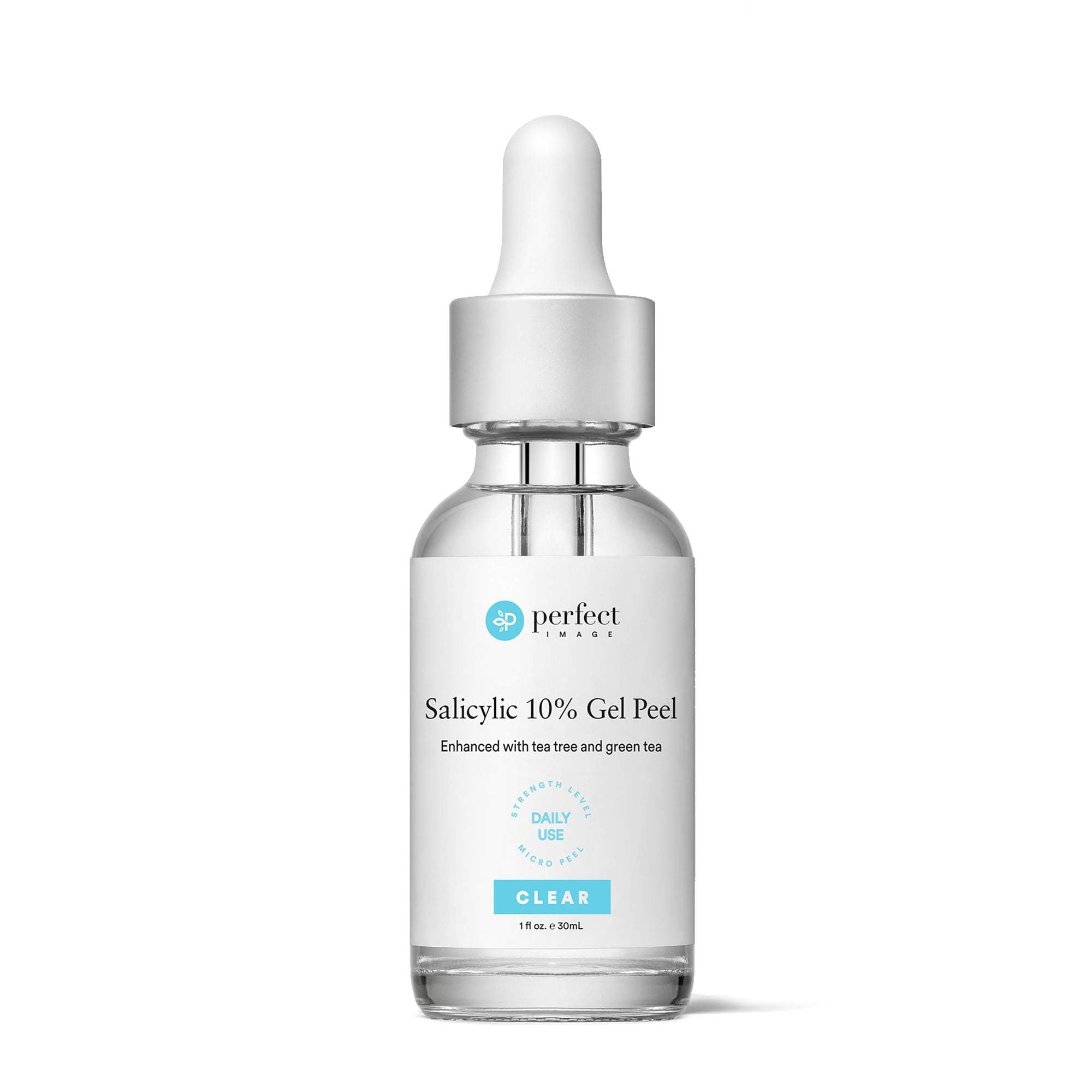 Perfect Image Gel Peel acide salicylique 10% flacon 30 ml pour une peau plus nette.