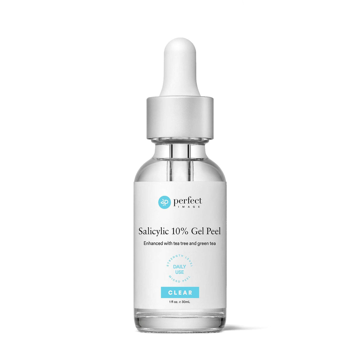 Perfect Image Gel Peel acide salicylique 10% flacon 30 ml pour une peau plus nette.