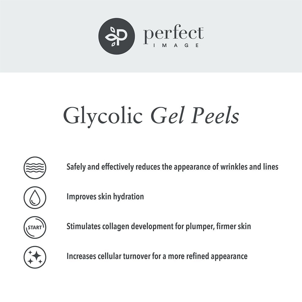 Teint raffiné et peau plus lisse grâce au Glycolic Gel Peel.