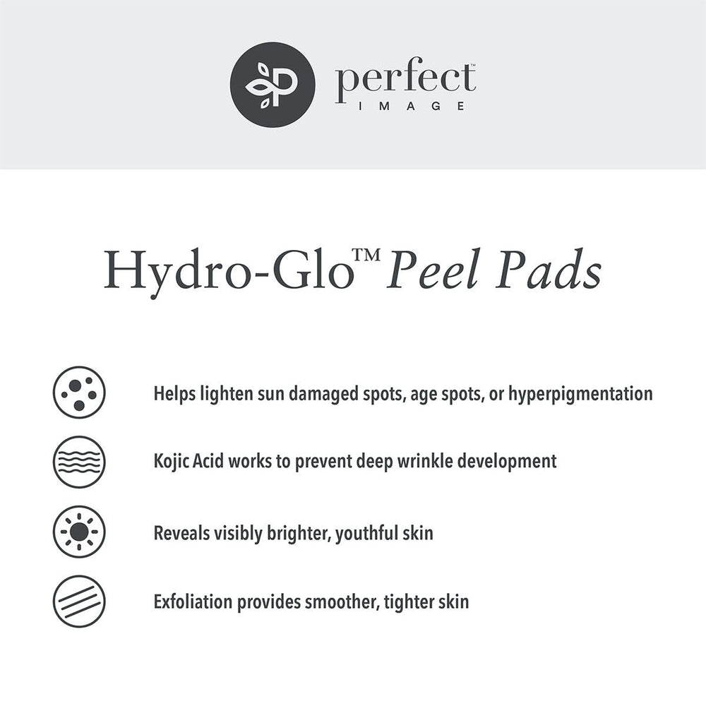 Application soin visage avec Hydro-Glo Peel Pads pour hydratation et exfoliation