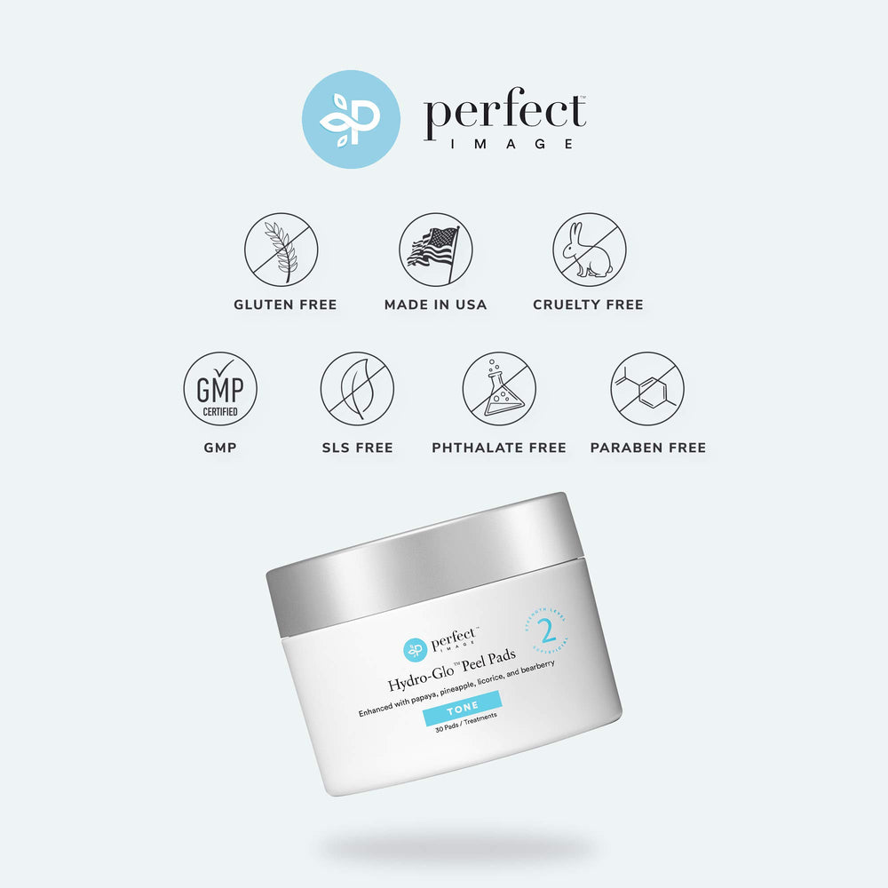 Utilisation quotidienne des Hydro-Glo Peel Pads pour peau équilibrée