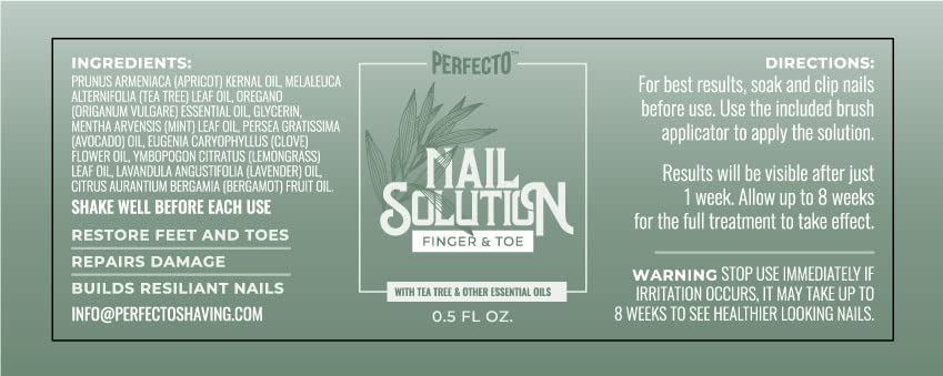 Perfecto préparation ongles; bain et coupe avant application.