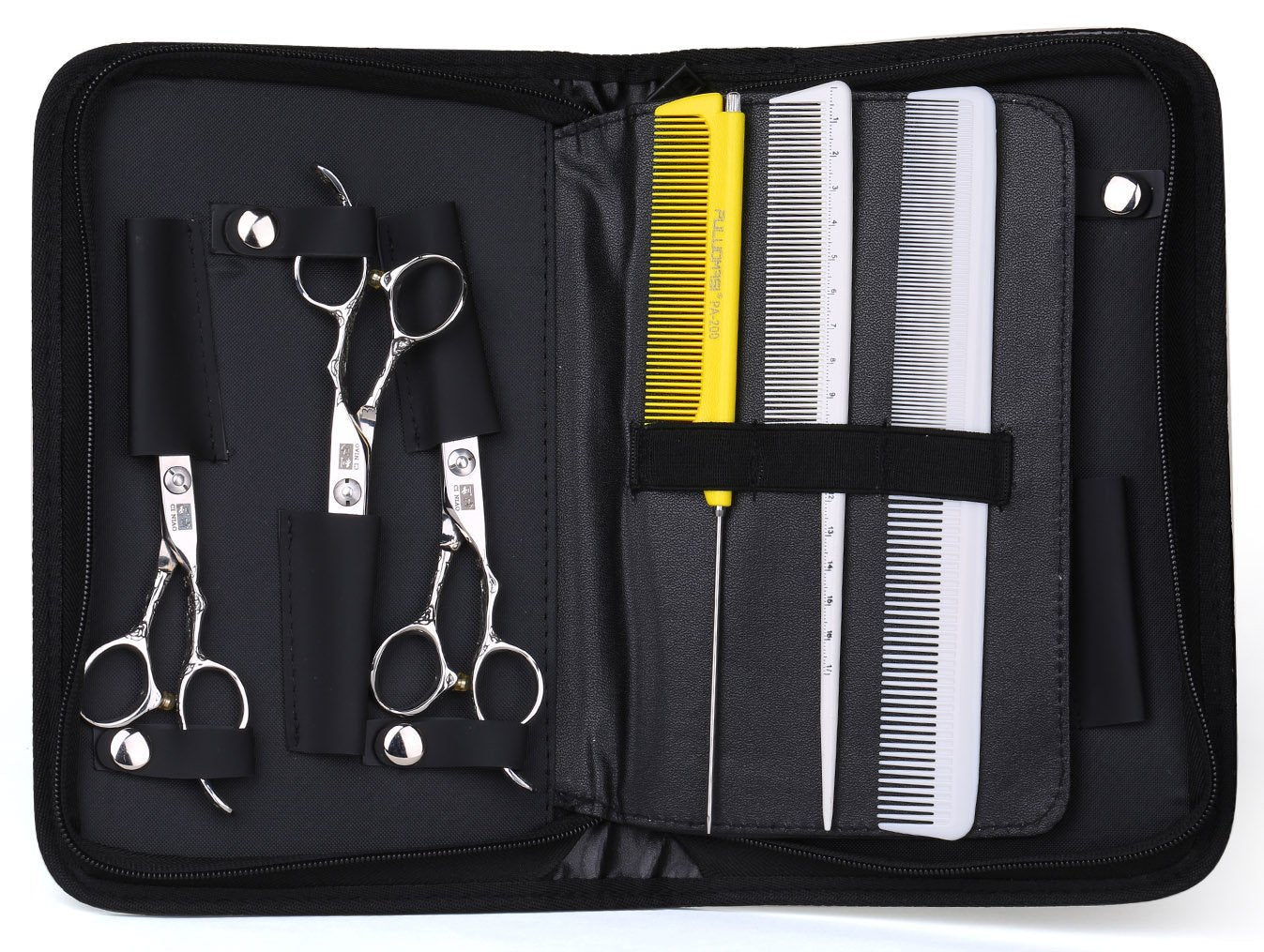 PERFEHAIR housse coiffure zip noire pour outils faciles d'accès