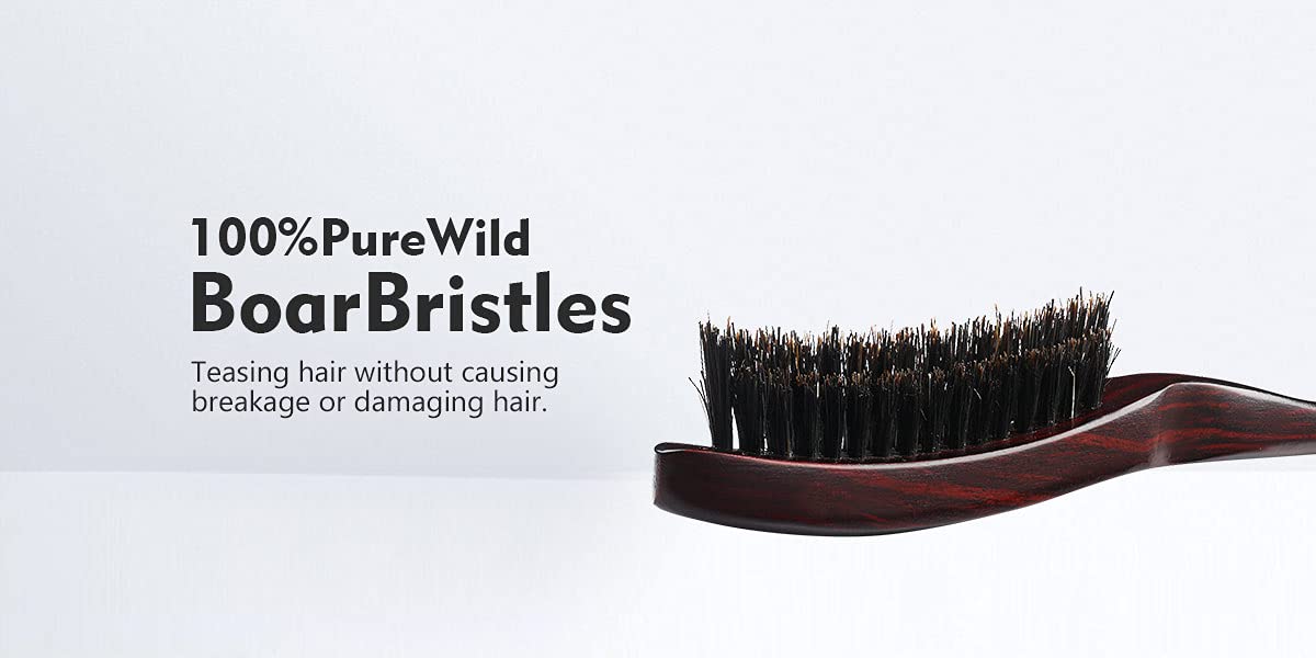 Poignée en bois ergonomique PERFEHAIR pour une prise en main confortable.