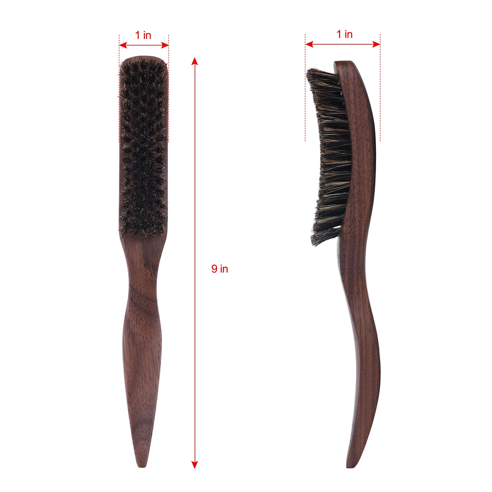 Poignée ergonomique en noyer, usage précis et confort PERFEHAIR.