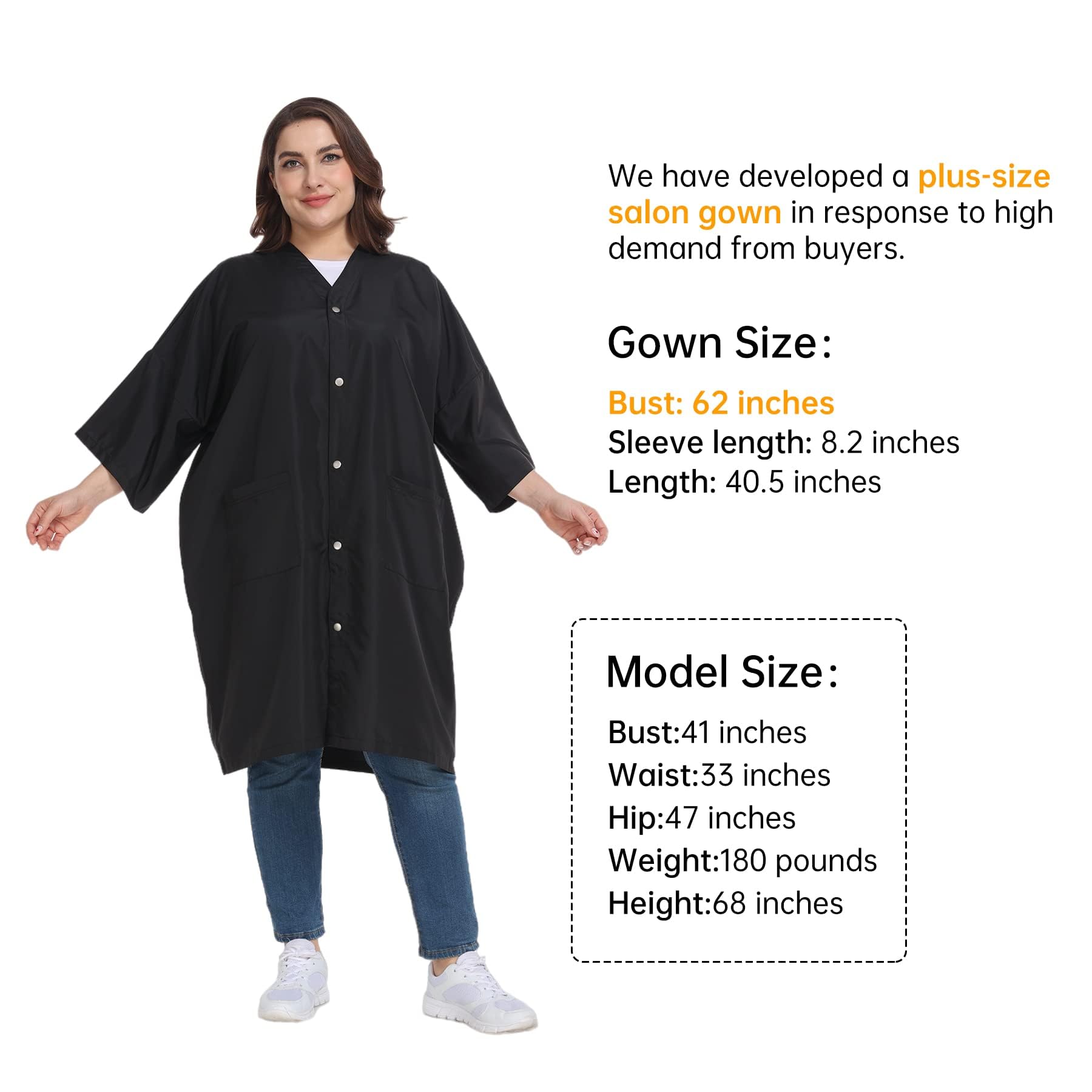 PERFEHAIR tissu polyester doux, anti-statique et hydrofuge pour protéger les vêtements.