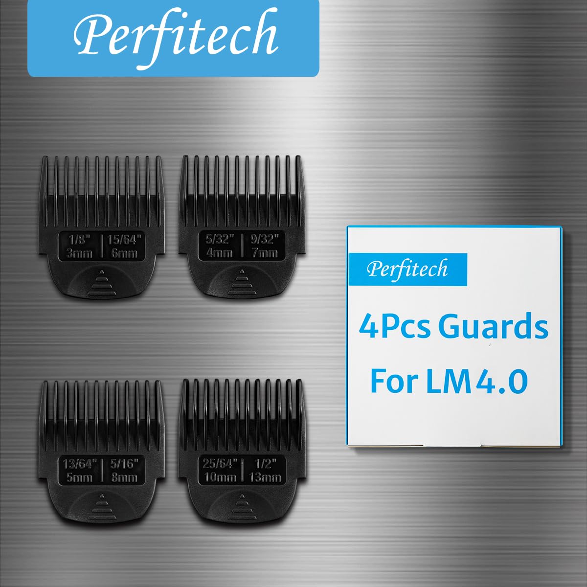 Perfitech garde de 13 mm, longueur maximale pour finition nette.