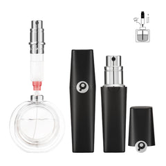 Perfume Pod ATOM01 noir design élégant, idéal pour le sac à main.