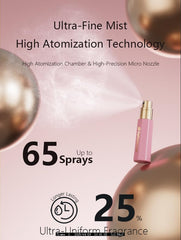 Perfume Pod bouchon etanche : prevention des fuites dans le sac.