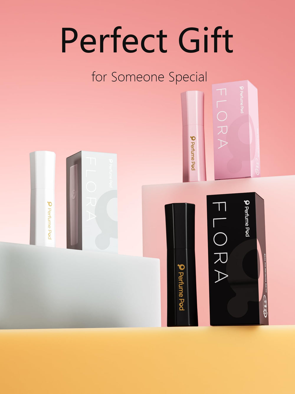 Perfume Pod cadeau luxe : idéal pour offrir un parfum préféré.