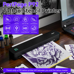 Application PeriPage avec templates et designs pour P92.