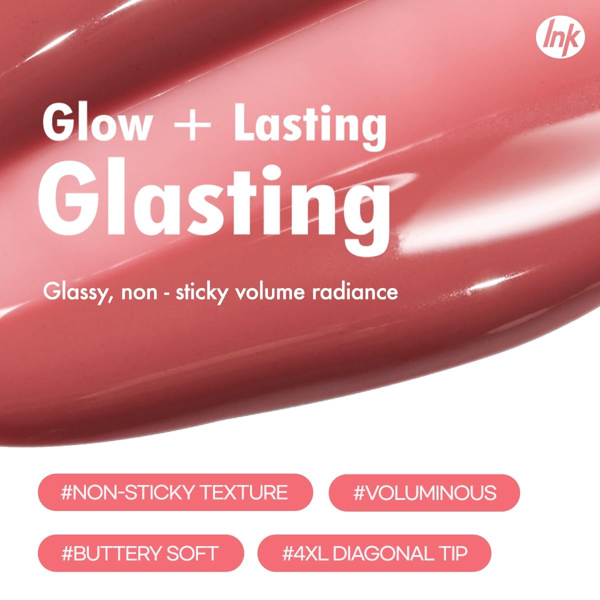 Peripera Ink Glasting Lip Gloss tenue longue durée sans effet collant.