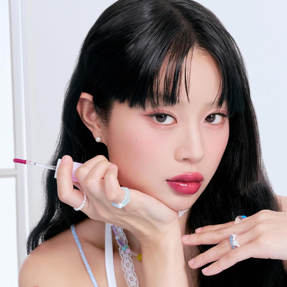 Collection de six teintes Ink Mood Glowy Tint pour différents looks.