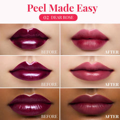 Peripera Ink Peel Off Lip Stain avec applicateur doux pour une application précise.