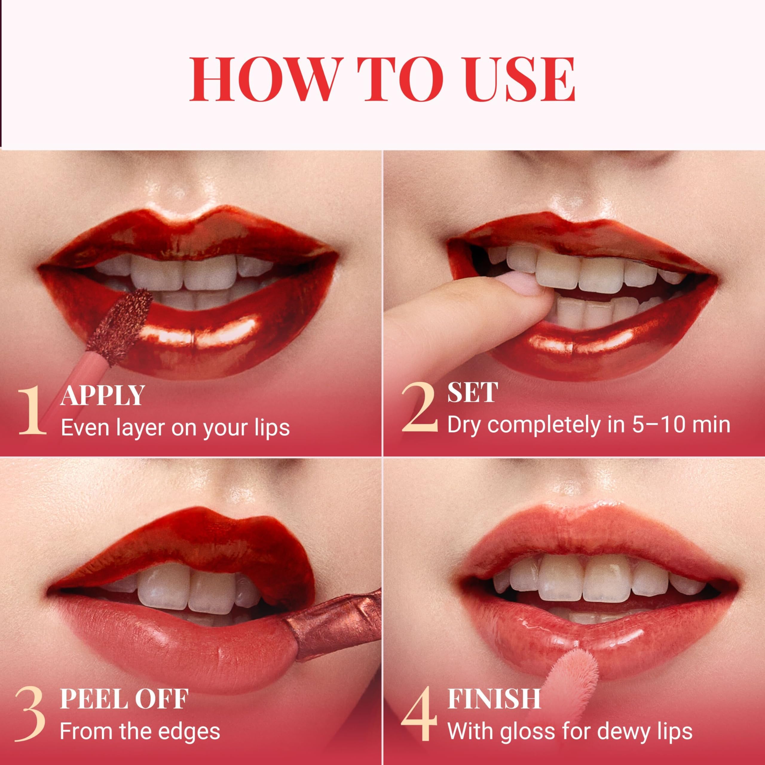 Peripera Ink Peel Off Lip Stain – teinte naturelle qui s’adapte à votre carnation.