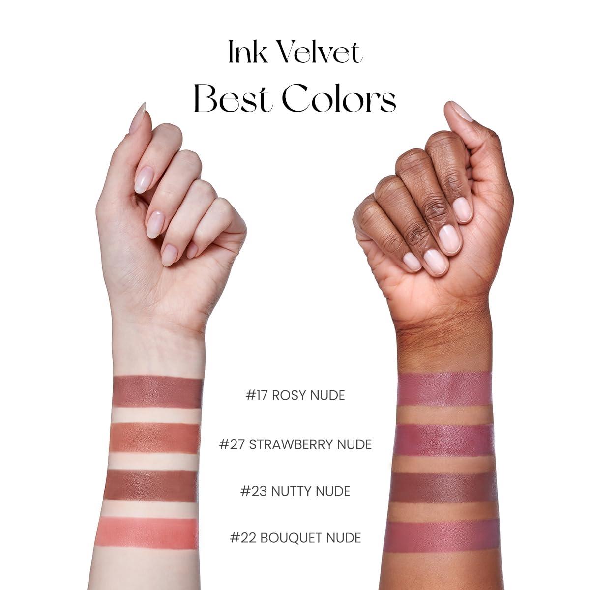 Peripera Ink The Velvet Lip Tint via l'applicateur-coussinet permet des dégradés précis.