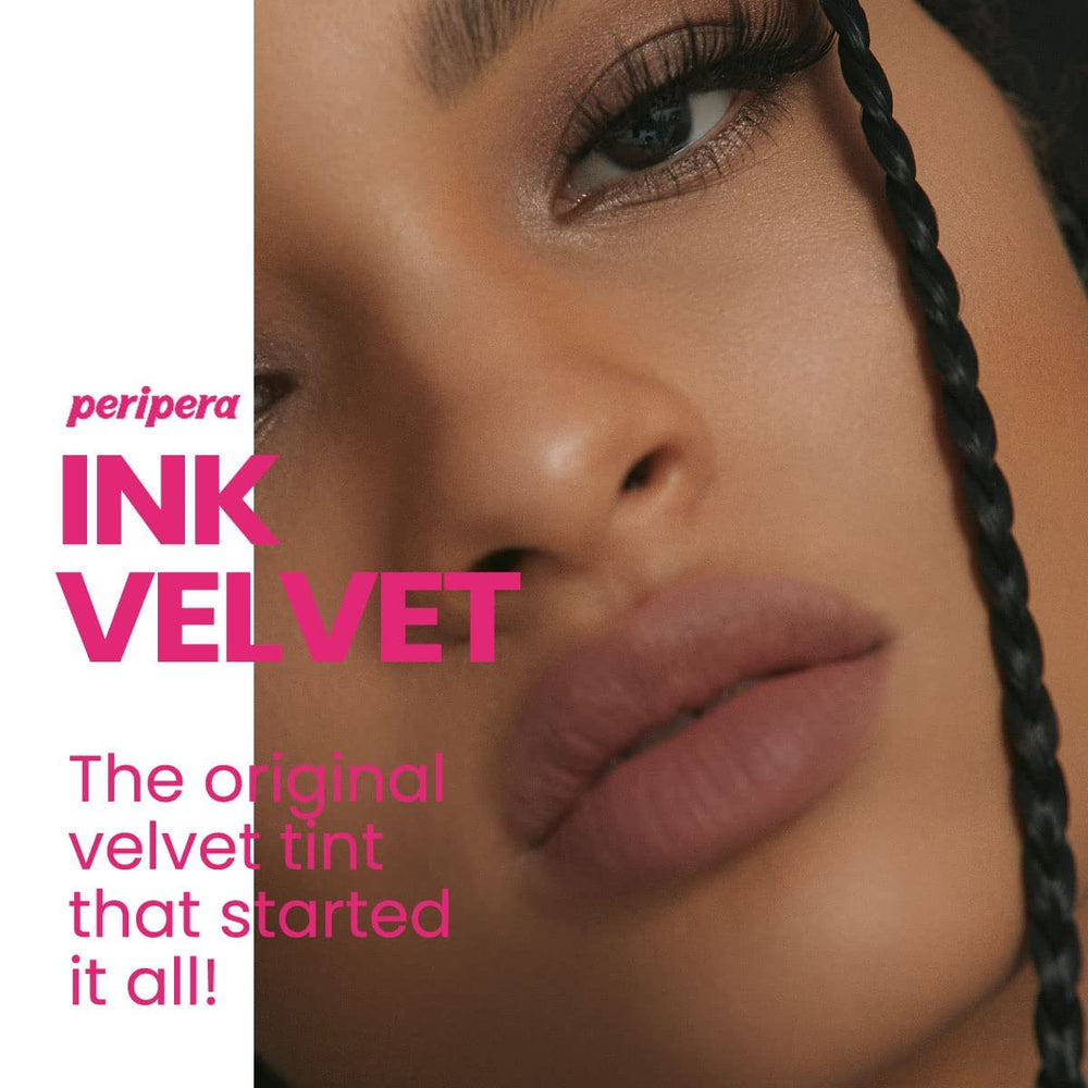 Peripera Ink the Velvet Lip Tint, applicateur mousse pour une application uniforme.