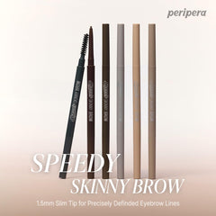 PERIPERA Speedy Skinny Brow – sans paquets pour une application lisse.