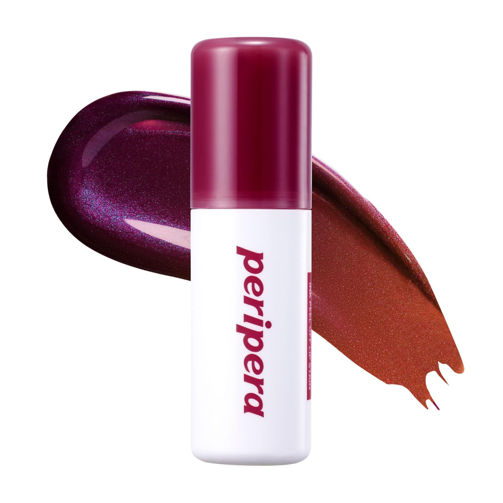 Peripera teinte-levres cerise-noire, couleur subtile et durable sur les lèvres.