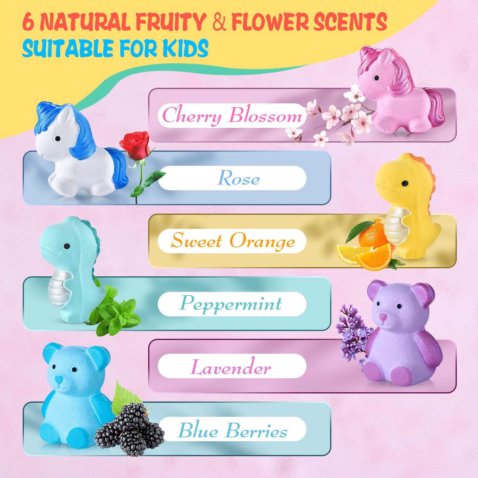 Perjoy peppermint bath bomb adds a cooling, minty note
