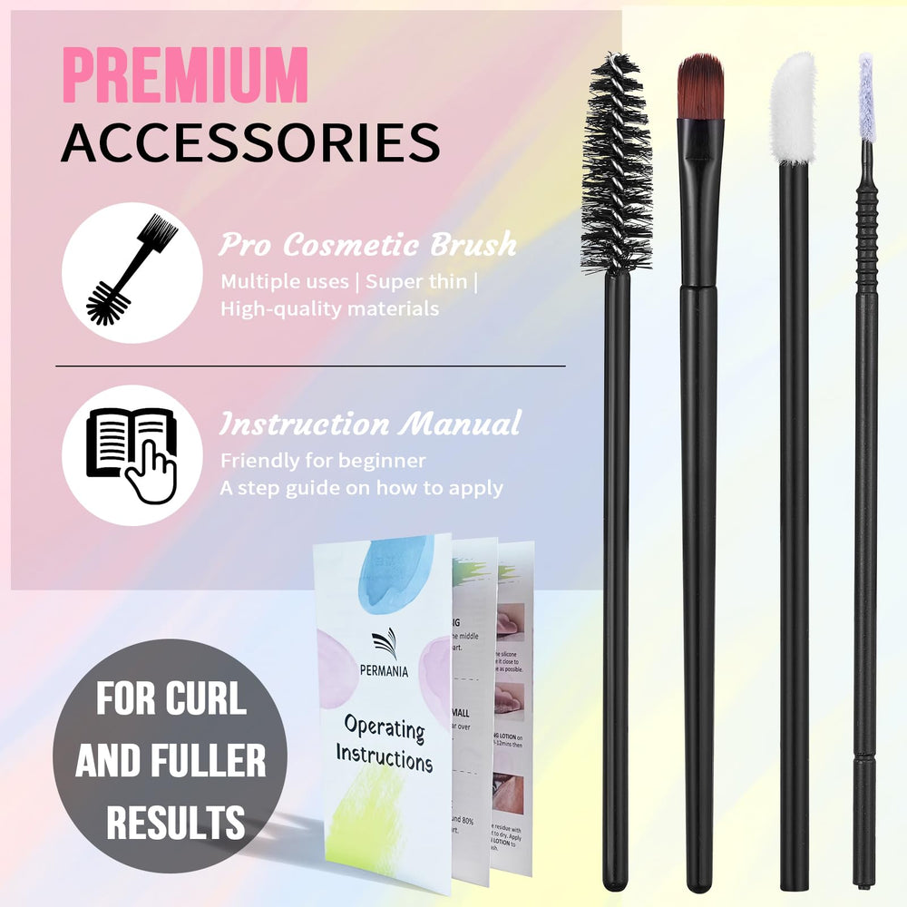 PERMANIA Outils Lamination Cils et Sourcils – précision et confort