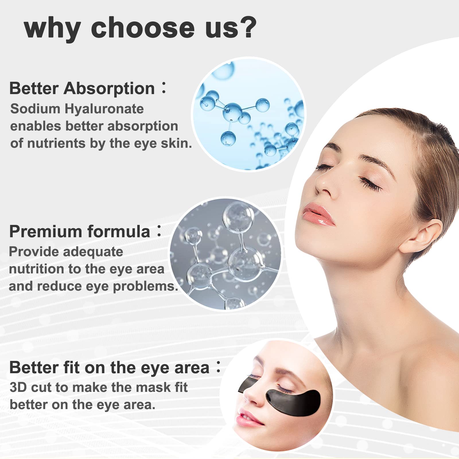 Effet lissage visuel des ridules autour des yeux avec Permotary.