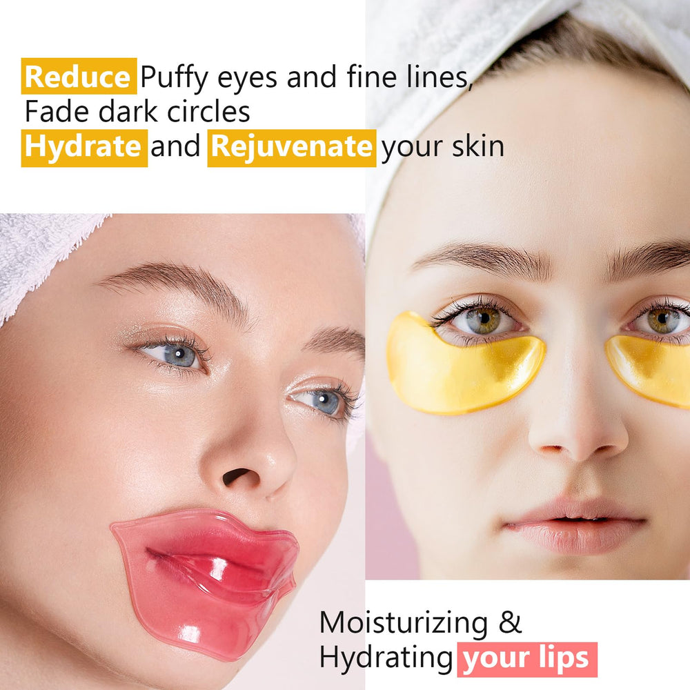 Masque lèvres cristal collagène Permotary pour nourrir et lisser les lèvres.