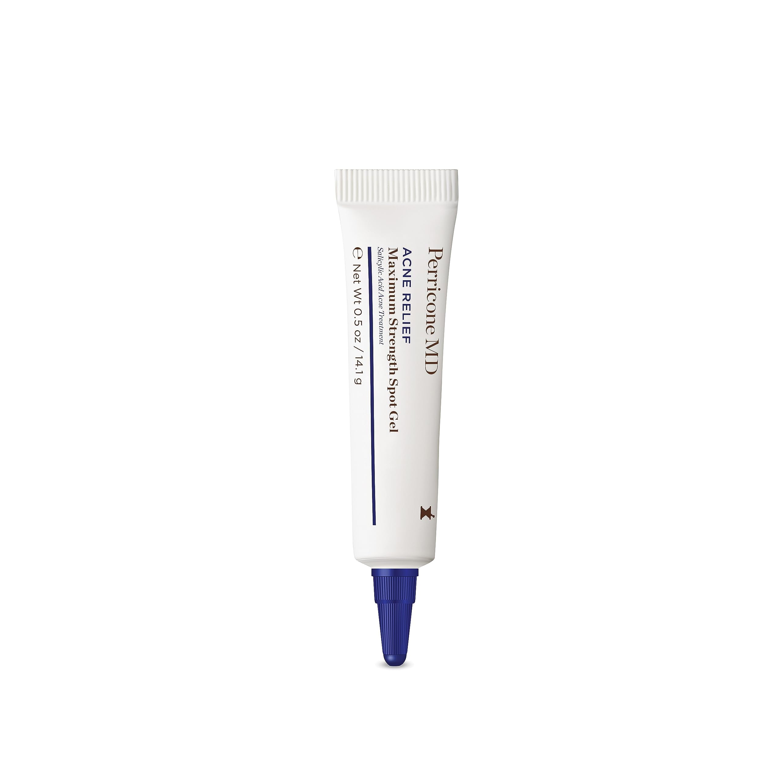 Perricone MD Acne Relief Gel: emballage élégant pour une routine ciblée du soin.