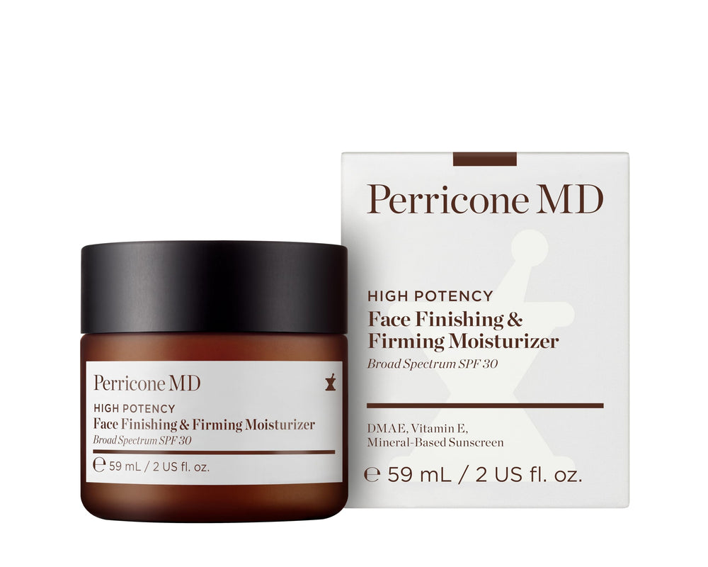Perricone MD creme visage onctueuse – texture soyeuse prête à glisser sur la peau.