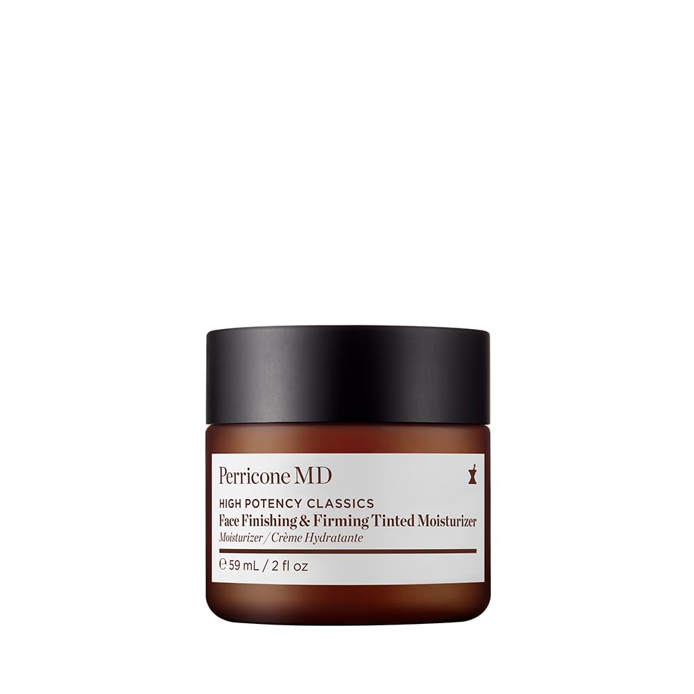 Perricone MD Hydratant Teinté Bouteille : hydratation légère et éclat naturel durable.