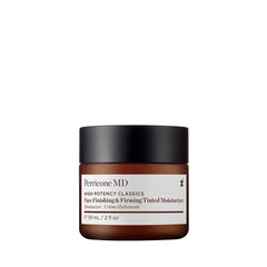 Perricone MD Hydratant Teinté Bouteille : hydratation légère et éclat naturel durable.