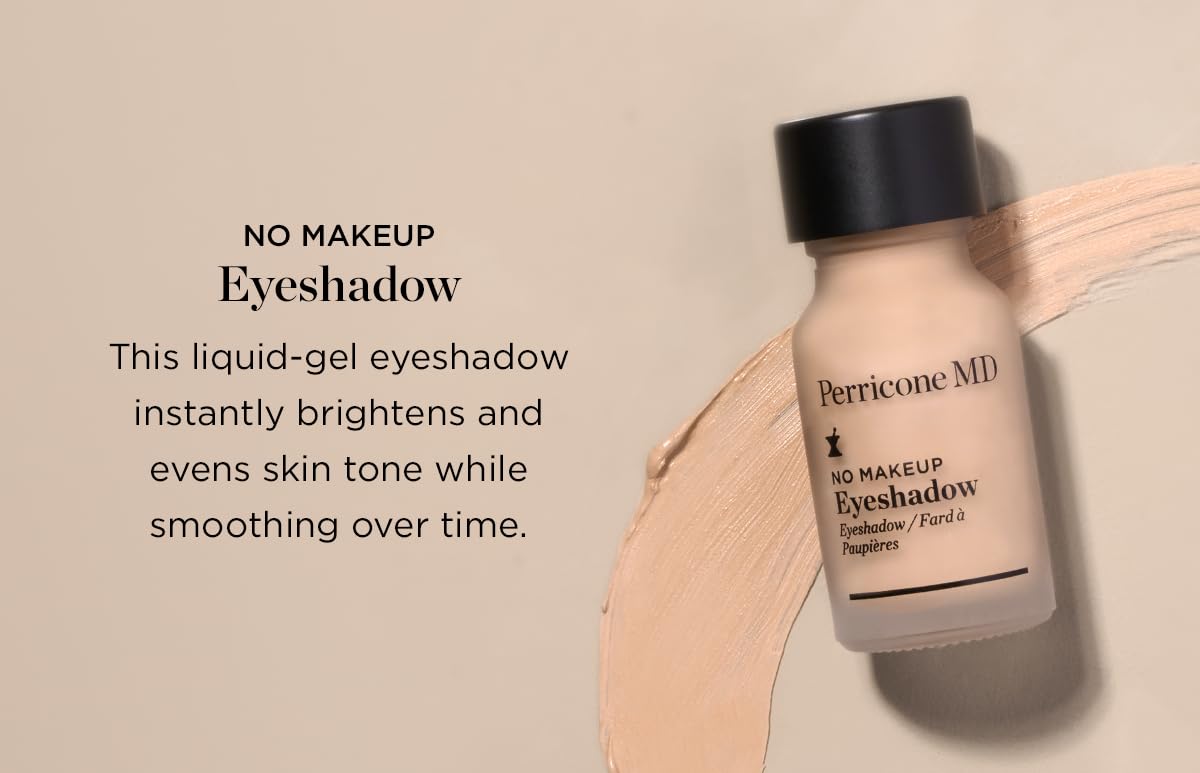 Brillance perlée Perricone MD No Makeup Eyeshadow Ombre 2 Original – effet lumineux discret.