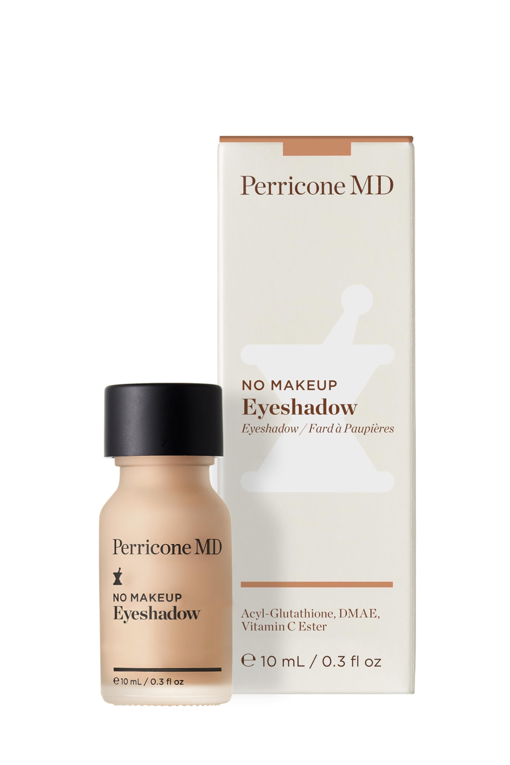 Texture sérum Perricone MD No Makeup Eyeshadow Ombre 2 Original – glisse légère sur la paupière.
