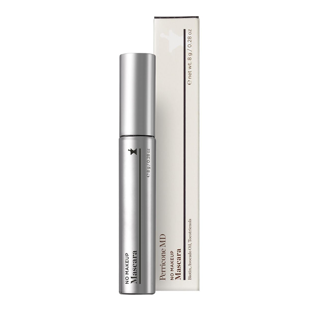 Perricone MD No Makeup Mascara : application ciblée avec peigne fin pour volumiser et nourrir les cils.