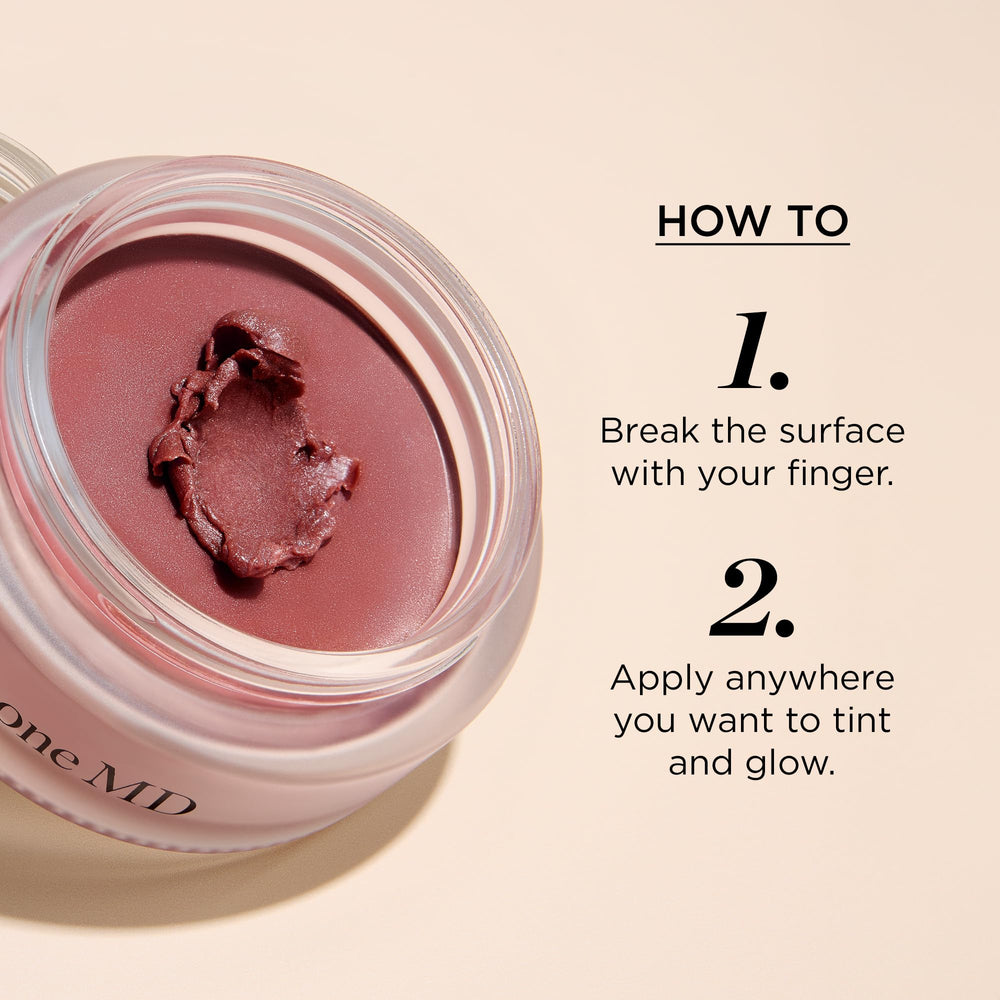 Perricone MD No Makeup Radiant Glow Balm Pearl fini lumineux et naturel.