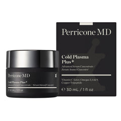 Perricone MD Plasma Froid Plus+ texture satinée – sérum visage, peau lisse et ferme.