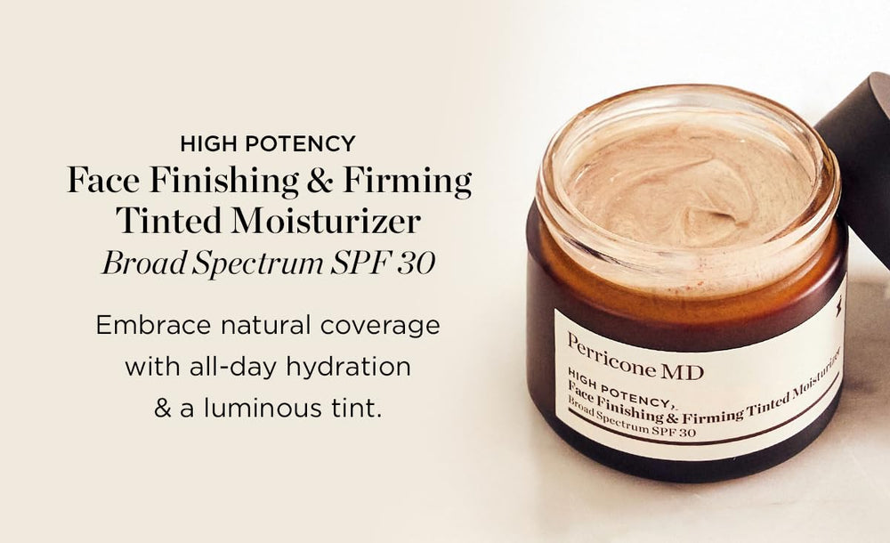 Perricone MD Raffermissement Teint : apparence plus lisse et pores visiblement atténués.