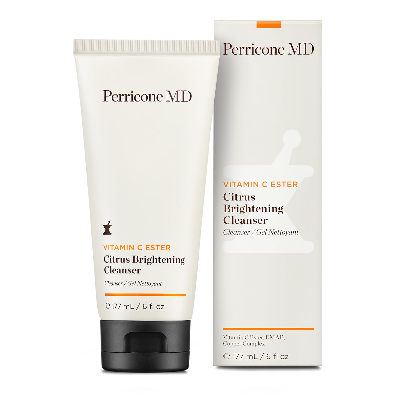 Perricone MD Vitamine C Ester Nettoyant Citrus – bouteille lumineuse pour peau fraîche